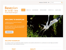 Tablet Screenshot of baseplan.ie